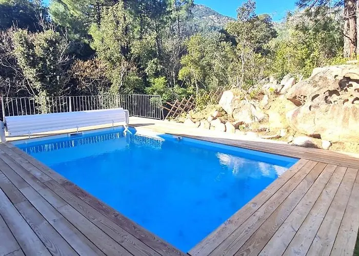 Leku Lucia 8 Pers Piscine Chauffee 15 Min En Voiture Sainte-Lucie de Porto-Vecchio